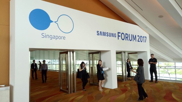 Samsung Forum SEA 2017 di Singapura, Kamis (16/2). (Foto: Aditya Panji/kumparan)
