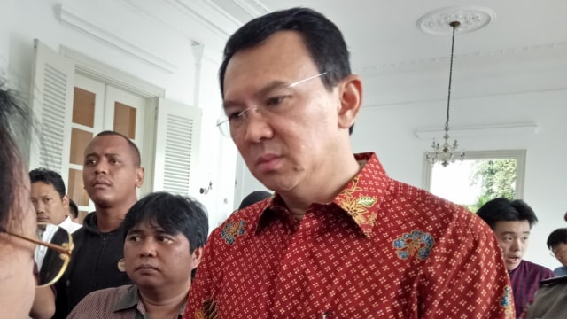 Ahok saat ditemui di Balai Kota. (Foto: Nadia Jovita Injilia Riso/kumparan)