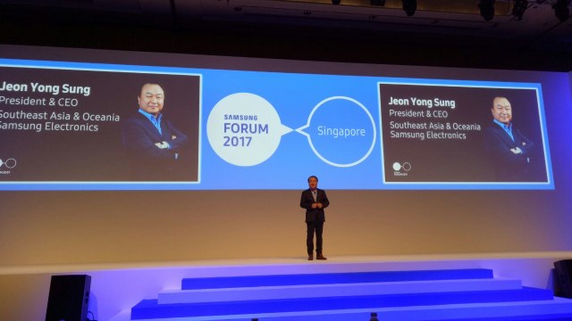 Jeon Yong Sung, Presiden Samsung SEA & Oceania. (Foto: Aditya Panji/kumparan)