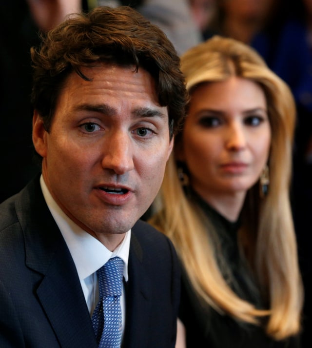 Justin Trudeau bicara soal isu wanita (Foto: REUTERS/Kevin Lamarque)