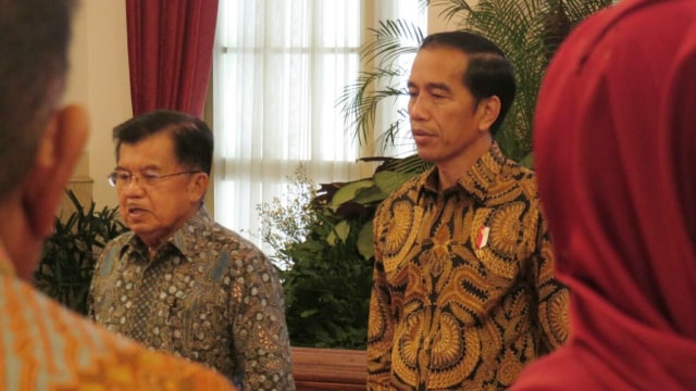 Jusuf Kalla dan Jokowi. (Foto: Yudhistira Amran Saleh/kumparan)