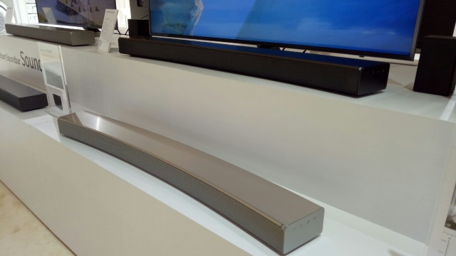 Samsung Soundbar. (Foto: Aditya Panji/kumparan)