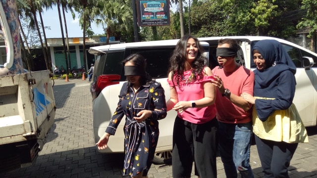 Raffi dan Nagita saat menggelar acara ulang tahun. (Foto: Yurika Kencana/kumparan)