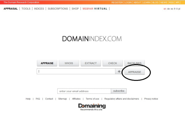 Menilai dan menghasilkan Uang Dari Nama Domain Anda (2)