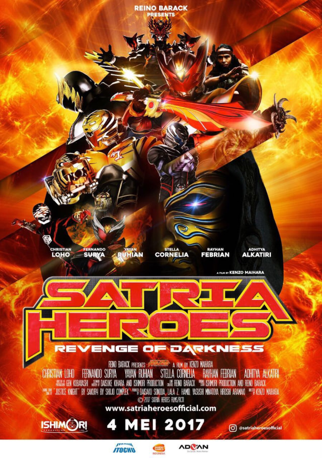 Film Satria Heroes: Revenge of Darkness (Foto: Dok. Satriaheroesofficial.com)