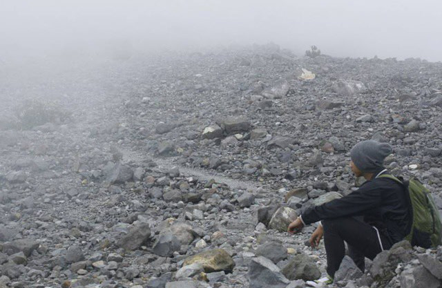 Kawasan Pasar Bubrah Gunung Merapi (Foto: Dok. Bimasakti Aryo)