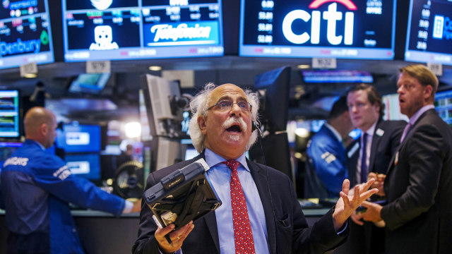  Ilustrasi Wall Street. Foto: Reuters