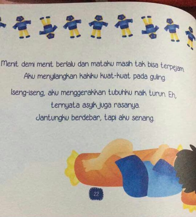 Buku 'Aku Berani Tidur Sendiri'. (Foto: Istimewa)