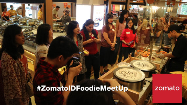 Zomato foodies meet up. (Foto: Dok. Zomato)