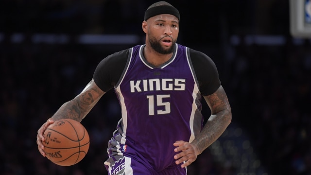 DeMarcus Cousins saat bermain untuk Kings. (Foto: Kirby Lee-USA TODAY Sports Via Reuters)