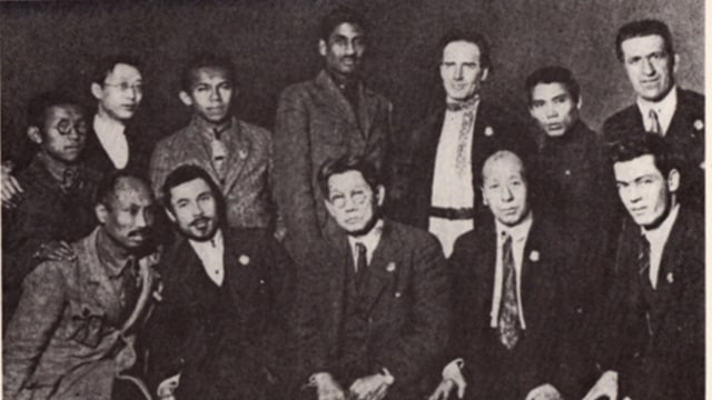 Tan di Comintern, ketiga dari kiri atas (Foto: Wikipedia)