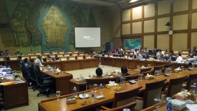 Rapat Komisaris PT Freeport dan Komisi VII DPR. (Foto: Akbar Ramadhan/kumparan)