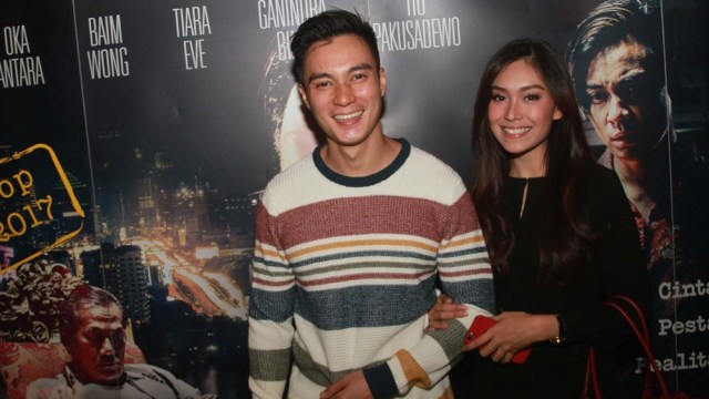 Baim Wong dan Luthya. (Foto: Munady Widjaja/kumparan)