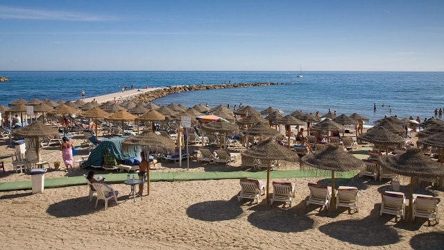 Pantai Marbella Spanyol (Foto: Wikimedia Commons)