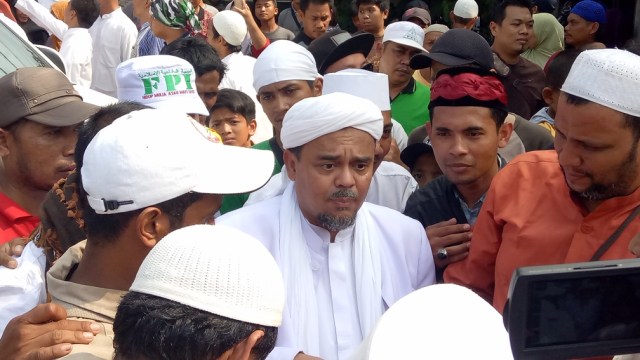 Habib Rizieq. (Foto: Aria Pradana/kumparan)