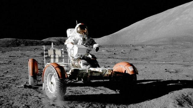 Astronot di bulan (Foto: Wiki Images)