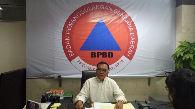 Kepala BPBD DKI Jakarta, Husein Murad (Foto: Marcia Audita/kumparan )