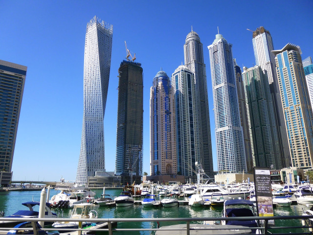 Gedung-gedung di Dubai. (Foto: Pixabay)