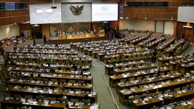 Rapat Paripurna Penutupan Masa Sidang DPR RI. (Foto: Fanny Kusumawardhani/kumparan)