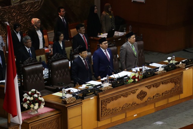 Rapat Paripurna Penutupan Masa Sidang DPR RI. (Foto: Fanny Kusumawardhani/kumparan)