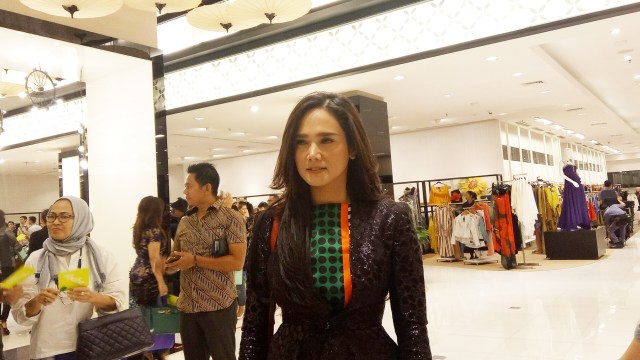 Mulan Jameela ditemui di Lippo Mall Kemang (Foto: Mustika Sari/kumparan)