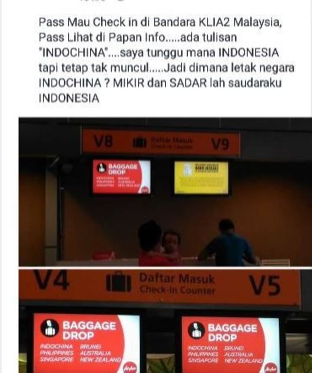 Capture Facebook Netizen soal Indochina (Foto: Facebook via coconuts.co)