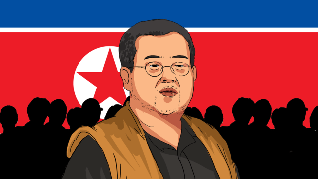 Ilustrasi Kim Jong Nam. (Foto: Nur Syarifah Sa'diyah/kumparan)