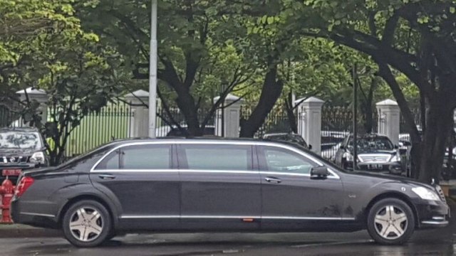 Mobil Jokowi, Mercedes-Benz S600 Limousine (Foto: Yudhistira Amran Saleh/kumparan)