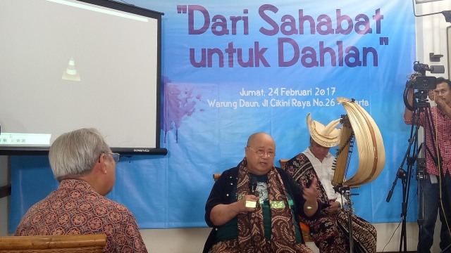 Acara Dari Sahabat untuk Dahlan. (Foto: Nikolaus Harbowo/kumparan)