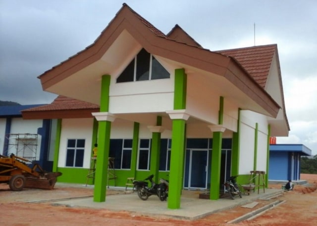 Gedung Poliklinik Bandara Letung Anambas. (Foto: Dok. Kemenhub)