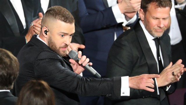 Justin Timberlake buka Oscar 2017. (Foto: REUTERS)