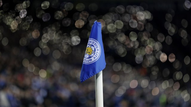 Bendera Leicester City. Foto: Reuters