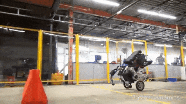 Robot Handle dari Boston Dynamics. (Foto: Boston Dynamics via YouTube)