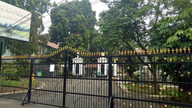 Suasana di depan Kebun Raya Bogor. (Foto: Aditia Rijki Nugraha/kumparan)