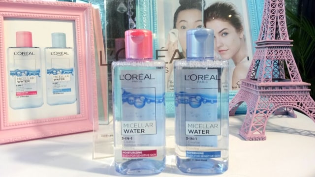 Loreal Micellar Water, salah satu produk Loreal. (Foto: Stephanie Elia/kumparan)