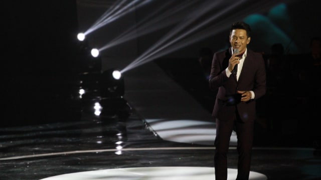 Penampilan Ariel Noah di konser BCL. (Foto: Munady Widjaja/kumparan)