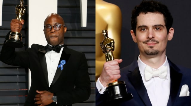 Sutradara Barry Jenkins dan Damien Chazelle (Foto: REUTERS/Danny Moloshok dan REUTERS/Lucas Jackson)