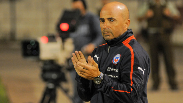 Jorge Sampaoli, bersama Timnas Chile. (Foto: Wikimedia Commons)