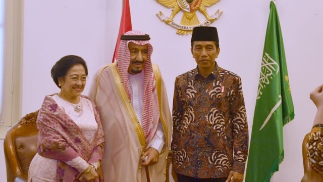 Raja Salman Temui Megawati  (Foto: Biro Pers Kepresidenan)