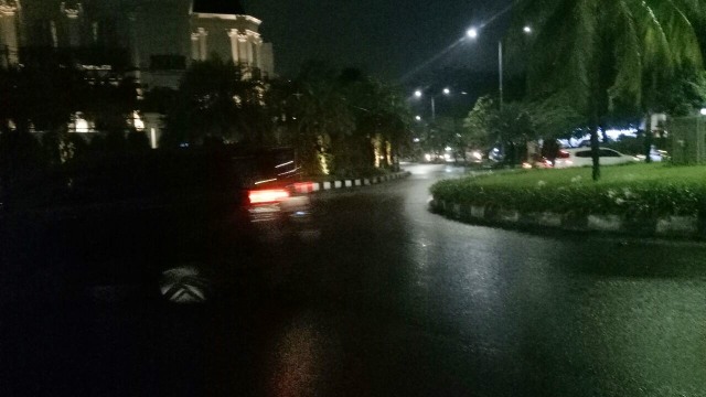 Kondisi terkini Jl. Gedung Hijau Raya, Pd Pinang. (Foto: Akbar Ramadhan/kumparan)