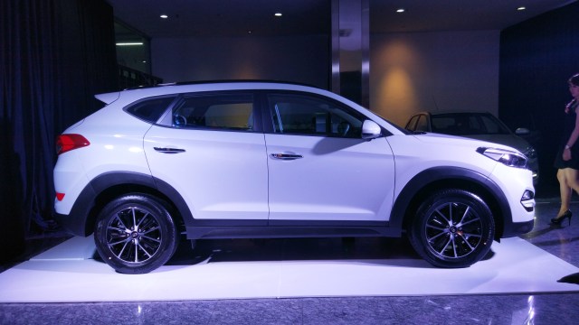 Tampak samping All New Tucson CRDi EVGTurbo (Foto: Gesit Prayogi/kumparan)