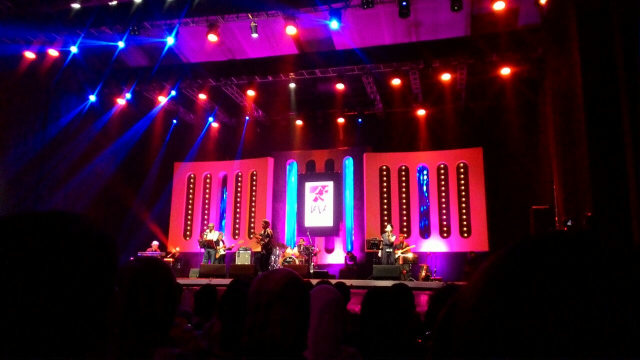 Panggung untuk pertunjukan Tribute to Al Jarreu (Foto: Anissa Maulida)