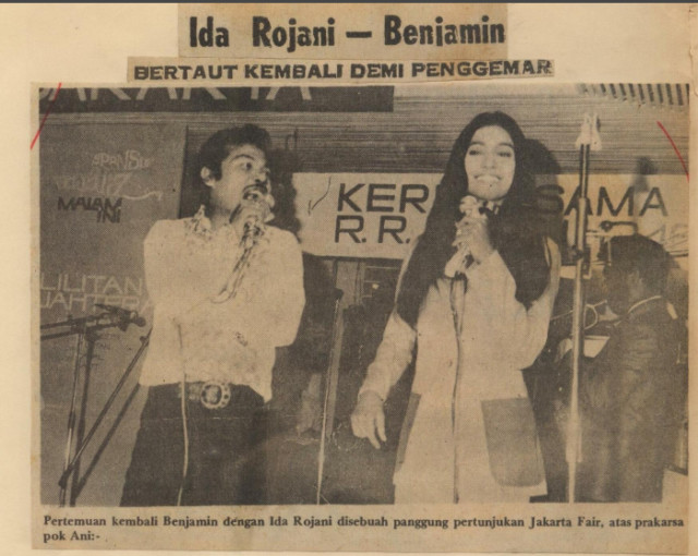 Benyamin dan Ida Royani  (Foto: arsip perpusnas.go.id)