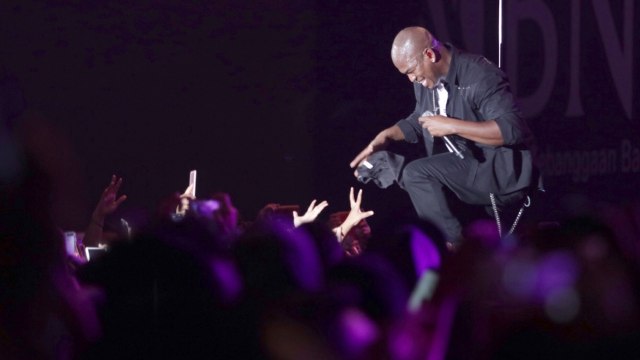 Ne-Yo di BNI Java Jazz 2017. (Foto:  Fanny Kusumawardhani/kumparan)