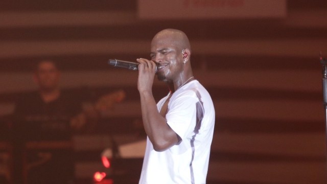 Penyanyi Ne-Yo buat malam Java Jazz makin seru. (Foto:  Fanny Kusumawardhani/kumparan)