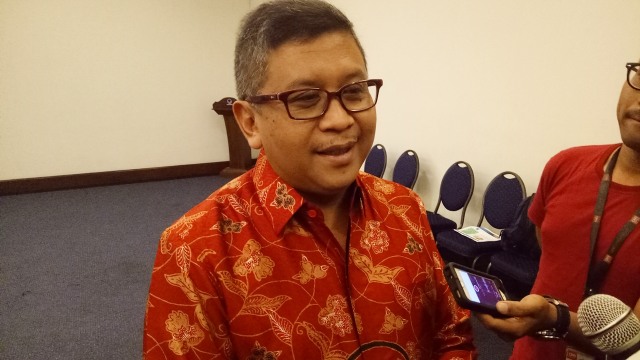 Hasto Kristiyanto, Sekjen PDIP. (Foto: Aria Pradana/kumparan)