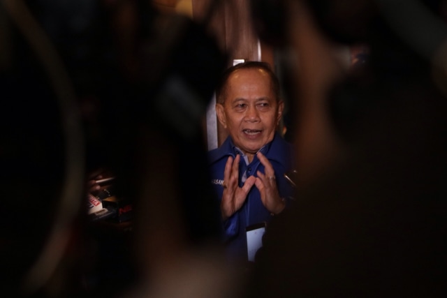 Syarief Hasan memberikan keterangan. Foto: Fanny Kusumawardhani/kumparan