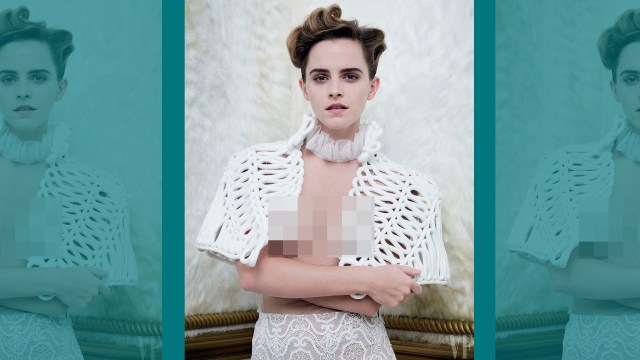 Emma Watson dalam Vanity Fair. (Foto: Instagram/@vanityfair)