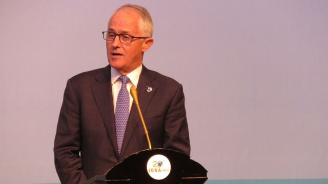 PM Australia, Malcolm Turnbull di IORA 2017  (Foto: Yudhistira Amran/kumparan )