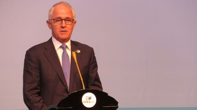 PM Australia, Malcolm Turnbull di IORA 2017  (Foto: Yudhistira Amran/kumparan )